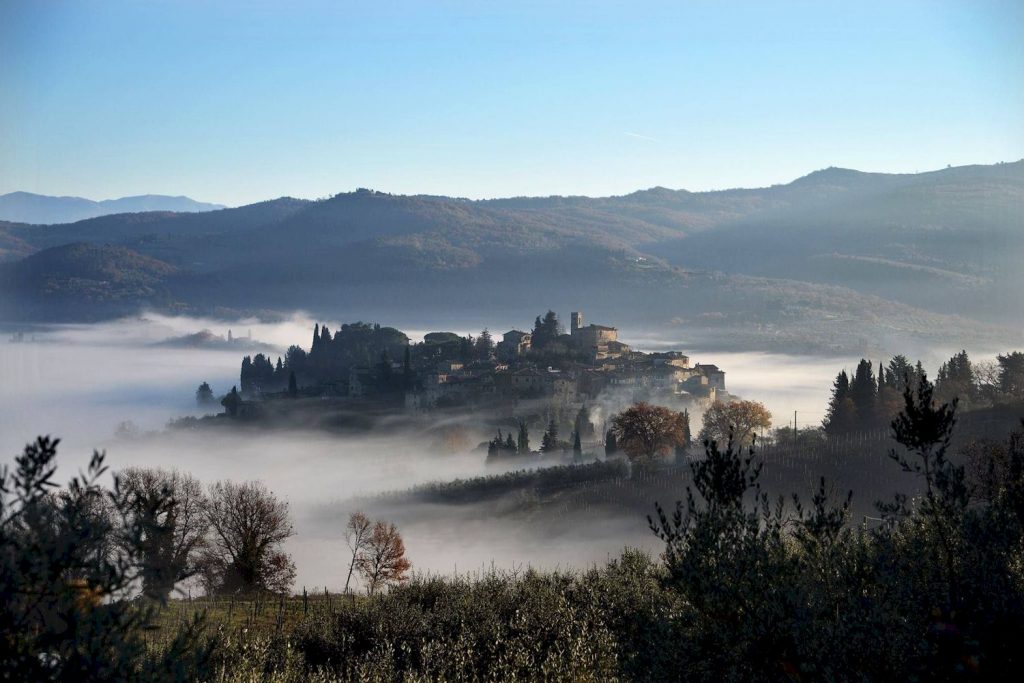 Montefioralle in the Chianti Classico wine zone