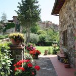 View of Montefioralle from our rental holiday apartment in Chianti View of Montefioralle from our rental holiday apartment in Chianti