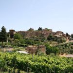 Montefioralle with Casa Forese to the left Montefioralle with Casa Forese to the left
